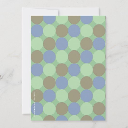 Big Number 6 Boy 6th Birthday Party Kaart (Achterkant)