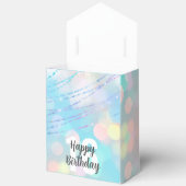 Big Number Bokeh Verjaardag Favoriet Box Bedankdoosjes (Open)