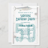 Big Number Vist thema Volwassenpartij Kaart (Voorkant)