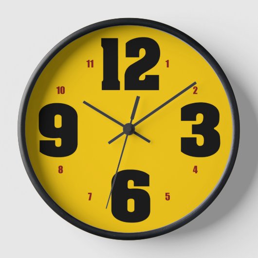 Big Numbers Clock 1 (Voorkant)