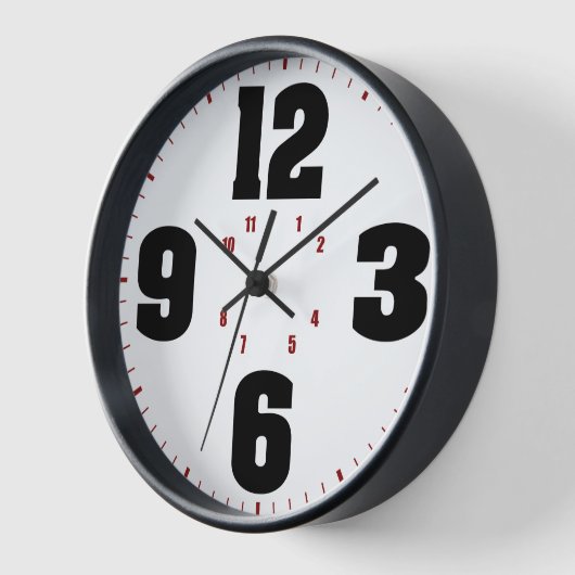 Big Numbers Clock 2 (Hoek)