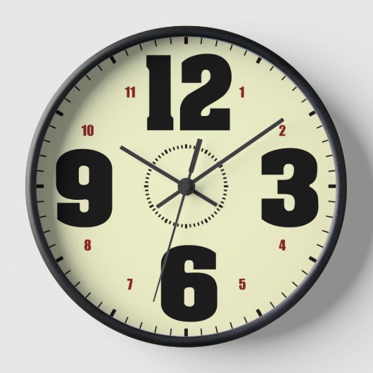 Big Numbers Clock 3 (Voorkant)