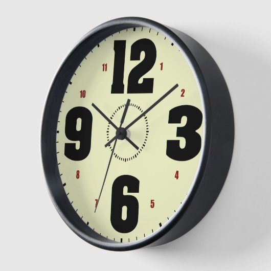 Big Numbers Clock 3 (Hoek)