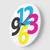 Big Numbers Wall Clock Grote Klok (Hoek)