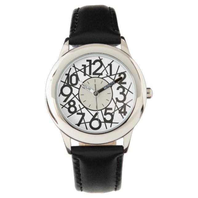 Big Numbers Watch Horloge (Voorkant)