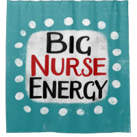 Big Nurse Energy Douchegordijn