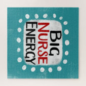 Big Nurse Energy Jigsaw Puzzel (Horizontaal)