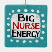 Big Nurse Energy Ornament (Achterkant)