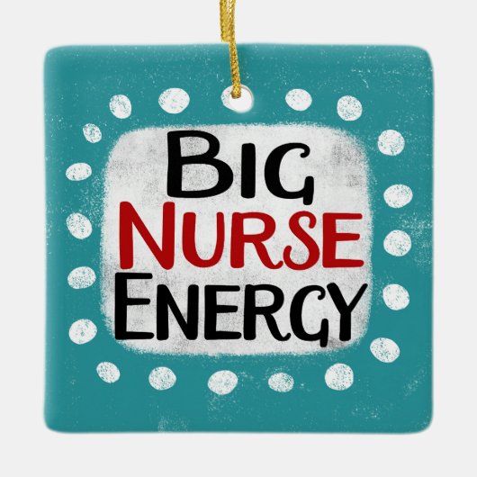 Big Nurse Energy Ornament (Voorkant)