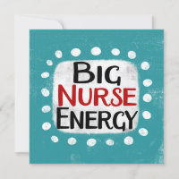 Big Nurse Energy Wenskaart