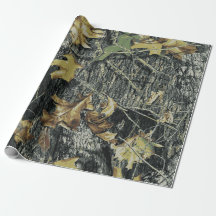 Big Oak Tree Camo, cadeaupapier, inpakken, geschen