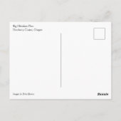 Big Obsidian Flow, OF Briefkaart (Achterkant)