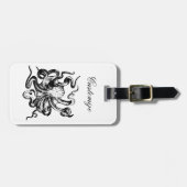 Big octopus Thunder_Cove Bagagelabel (Voorkant horizontaal)