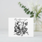 Big octopus Thunder_Cove Briefkaart (Staand voorkant)