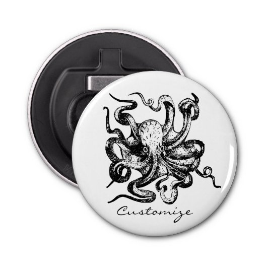 Big octopus Thunder_Cove Button Flesopener (Voorkant)