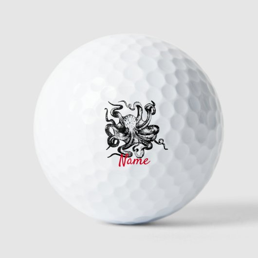 Big octopus Thunder_Cove Golfballen (Voorkant)
