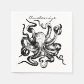 Big octopus Thunder_Cove Servet (Voorkant)