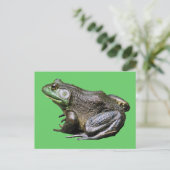Big Old Bullfrog Animal Briefkaart (Staand voorkant)