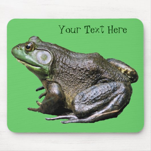 Big Old Bullfrog Animal Mousepad Muismat (Voorkant)