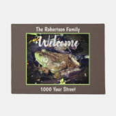 Big Old Bullfrog Natuur op maat Deurmat (Voorkant)