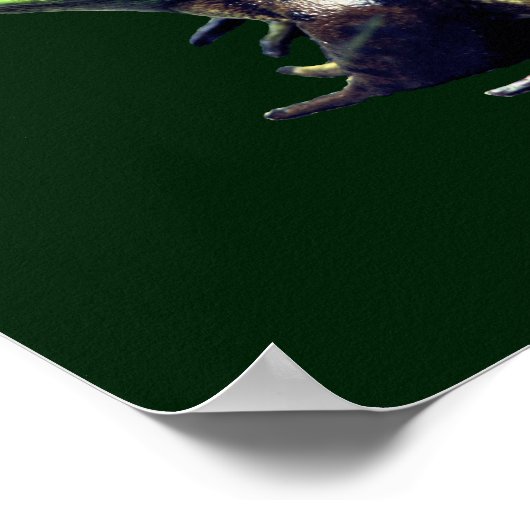 Big Old Bullfrog Natuur Voeg Jouw tekst toe Poster (Hoek)