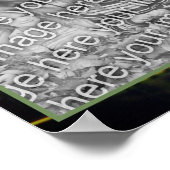 Big Old Bullfrog Pond Uw foto toevoegen Poster (Hoek)