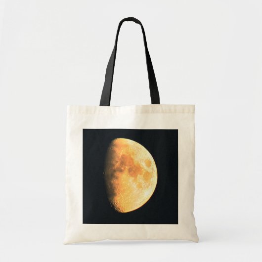 Big Old Moon bit Tote Bag (Voorkant)