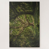 Big Old Tree in het bos Legpuzzel (Verticaal)