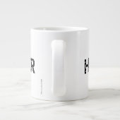 Big Ol'Heartbreaker Jumbo-Mok Grote Koffiekop (Achterkant)