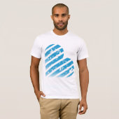 Big on Blue T-shirt (Voorkant volledig)