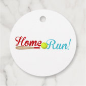 Big One Baseball Rookie van het jaar Eerste Verjaa Bedankjes Labels (Achterkant)