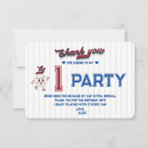 Big One Baseball Rookie van het jaar Eerste Verjaa