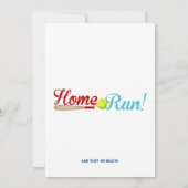 Big One Baseball Rookie van het jaar Eerste Verjaa Kaart (Achterkant)