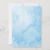 Big One Birthday Boy Beach Theme Personalized Name Kaart (Achterkant)