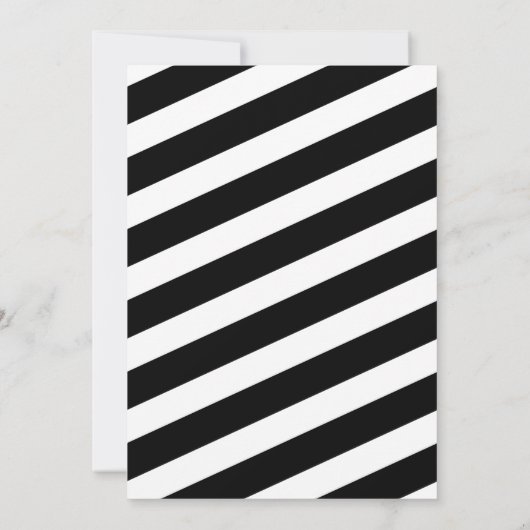 Big One Eerste Verjaardag Foto Zwart Wit Bedankkaart (Achterkant)