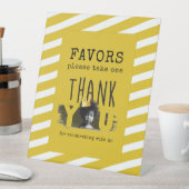 BIG ONE Eerste Verjaardag Tafel Tekens Reclamebord Met Voetstuk (Insitu)