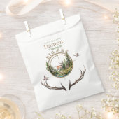 Big One Hunting First Birthday Bedankzakje (Geknipt)