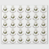 Big One Hunting First Birthday Cadeaupapier (Vlak)