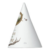 Big One Hunting First Birthday Feesthoedjes (Rechts)