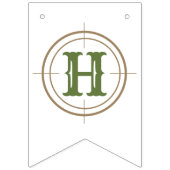 Big One Hunting First Birthday Vlaggetjes (Tweede vlag)