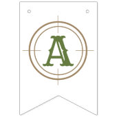 Big One Hunting First Birthday Vlaggetjes (Derde vlag)