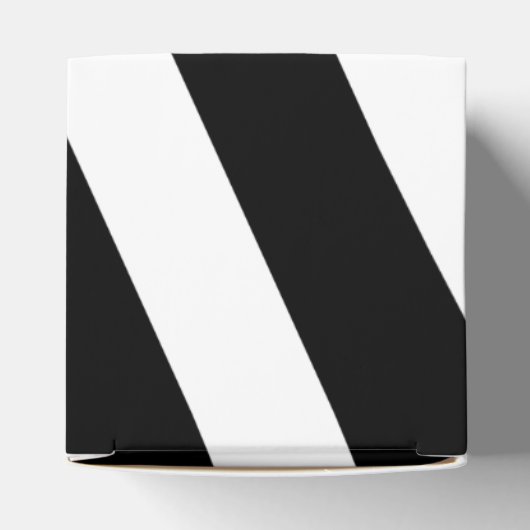 Big One Moderne foto Zwart Wit Bedankdoosjes (Bovenkant)