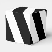 Big One Moderne foto Zwart Wit Bedankdoosjes (Achterkant)