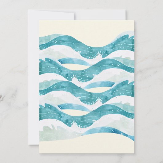 Big One Surfen 1e Kaart (Achterkant)