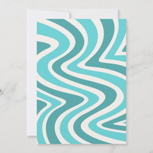 Big One Surfing Invitation | Uitnodiging voor Big  (Achterkant)