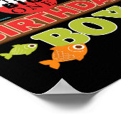 Big One Vist thema Vader van de verjaardag Boy Shi Poster (Hoek)