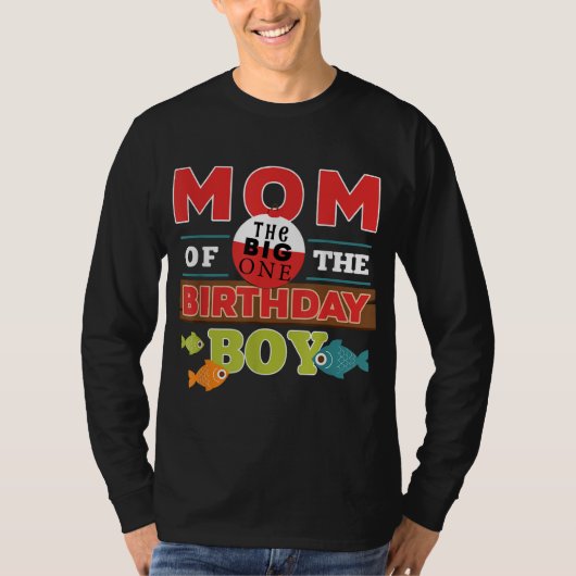Big One Vist Theme Mam van de Birthday Boy T-shirt (Voorkant)