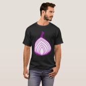 Big Onion Costume Cute Easy Vegetable Halloween La T-shirt (Voorkant volledig)