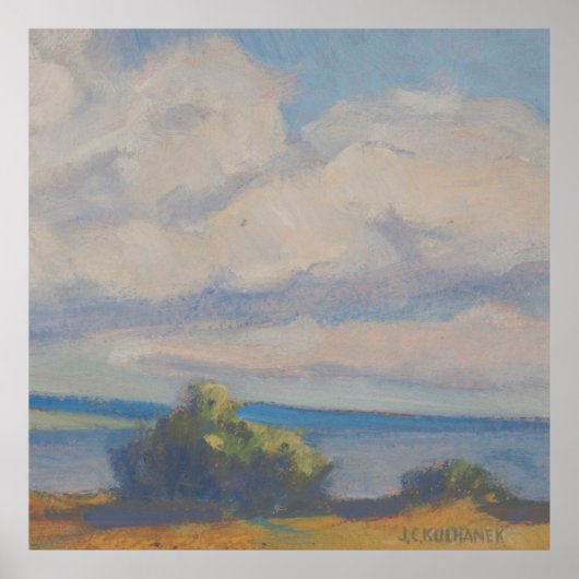 Big Open Sky – Landschap van Kulhanek (1945) Poster (Voorkant)