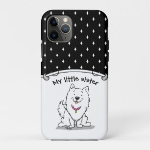 Big or Little Sister American Eskimo Dog - Eskie Case-Mate iPhone Case